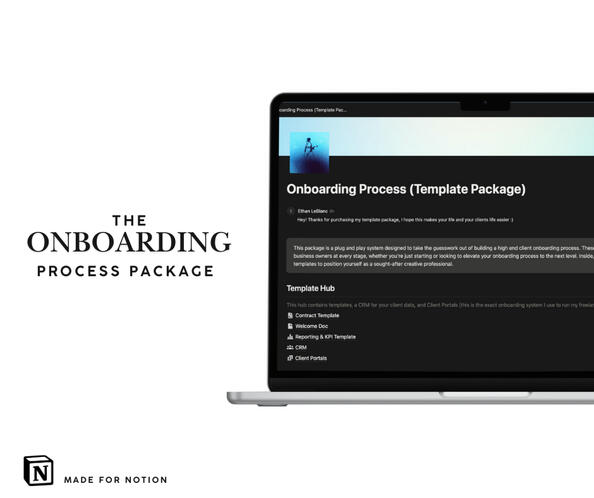 The Onboarding Process Package